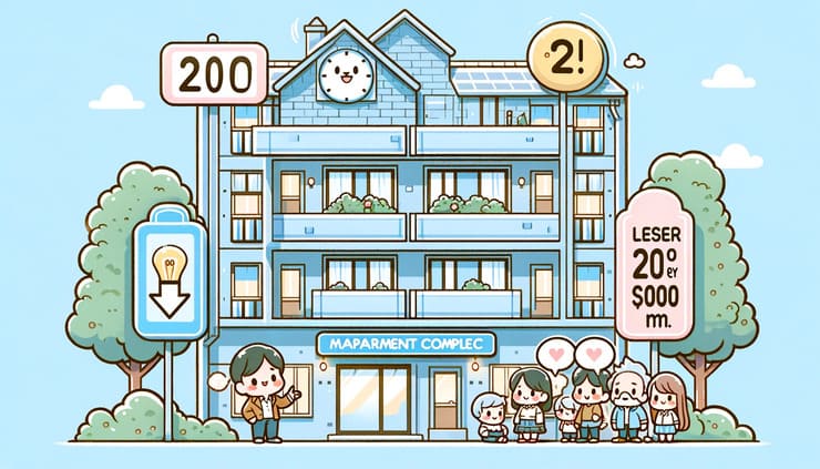 5管理基金低於200日元的公寓